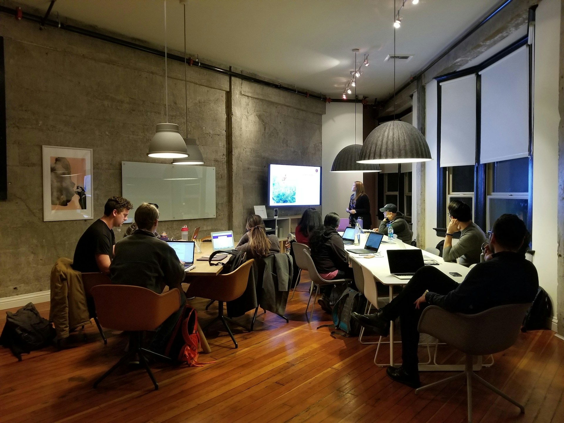 A collaborative product working session